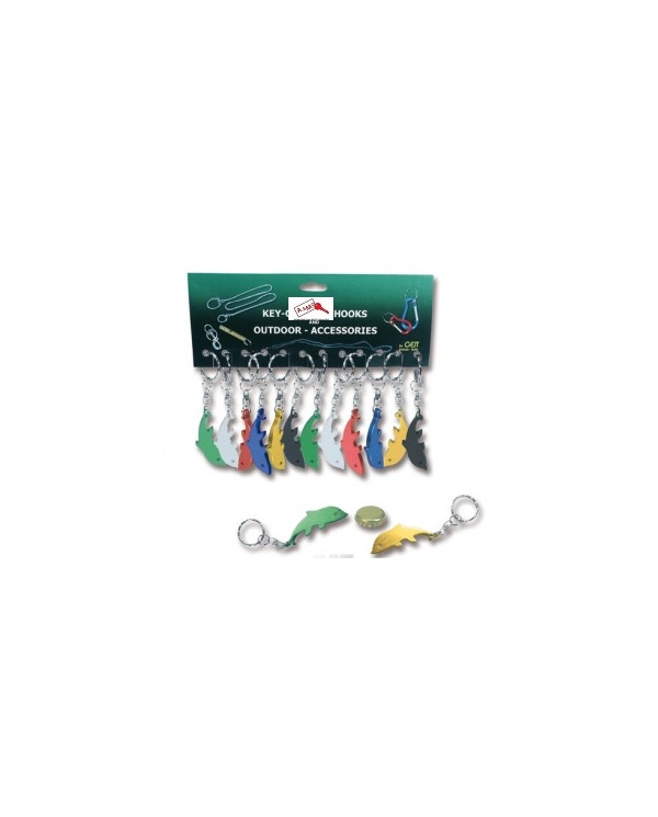 PORTACHIAVE DELFINO CNF 12 PZ COLORI ASSORTITI