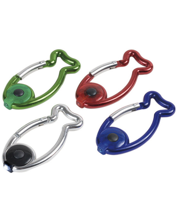 MOSCHETTONE DESIGN PESCE CON LUCE 12 PZ AVK7159