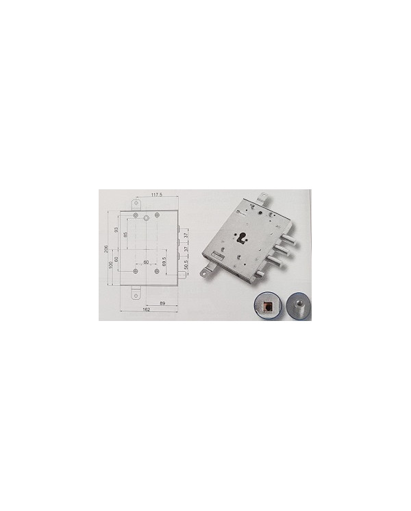 MOTTURA SERRATURA BLINDATI CIL E90 DX ART 898571