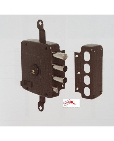 CISA SERRATURA TRIPLICE SX DOPPIA MAPPA ART 57167