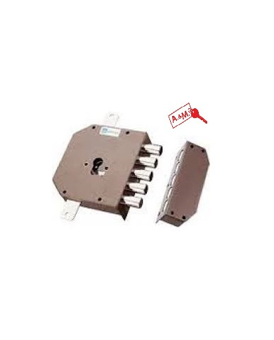 MOTTURA SERRATURA TRIPLICE CILINDRO ART 38620 SX