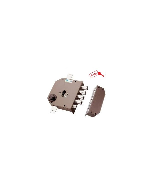 MOTTURA SERRATURA TRIPLICE CILINDRO ART 38630 SX