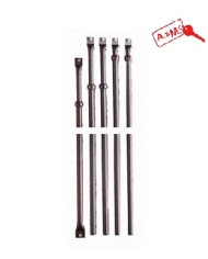 MOTTURA COPPIA ASTE VERNICIATE PER QUINTUPLA