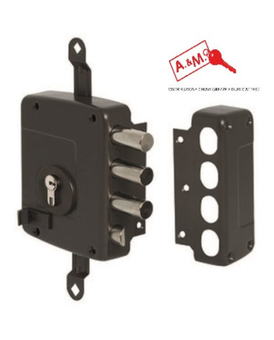 CISA SERRATURA TRIPLICE SX A CILINDRO ART 56167