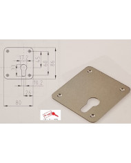DIERRE MOSTRINA INTERNA 4 FORI BRONZO CILINDRO SX