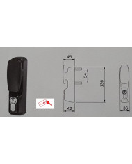 ISEO COMANDO ESTERNO POMOLO FISSO IDEA PUSH