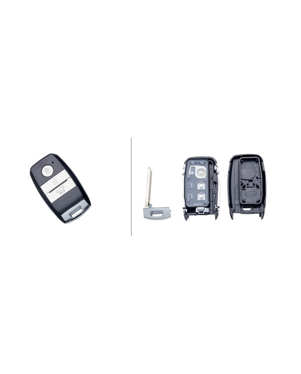 KIA8ARS8 GUSCIO CHIAVE AUTO 3 PULSANTI