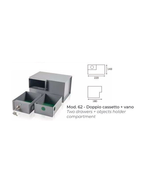 FT MINI SECUR BOX MONO CASS. + 2 VANO ART 62