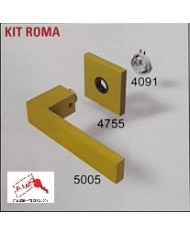 SECUREMME KIT MANIGLIA QUADRA ROMA OTTONE LUC