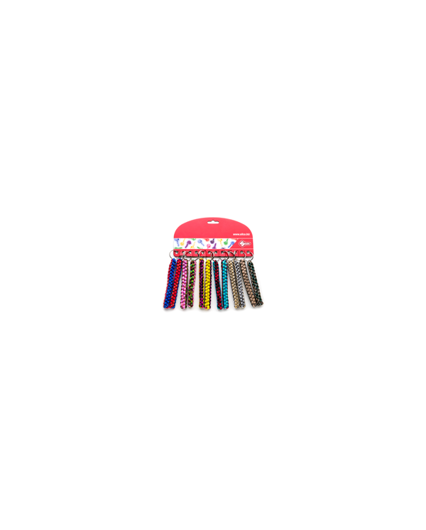 PORTACHIAVE CORDA COLORATA CNF 12 PZ 404090
