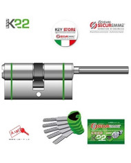 SECUREMME CILINDRO K22 CODOLO-45 ART 3220QCS3045