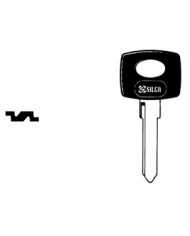 HU22P CHIAVE AUTO TESTA PLASTICA