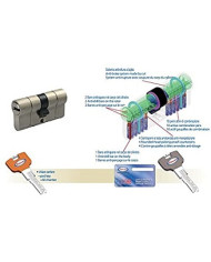 POTENT CILINDRO S4000 EVO CODOLO-CHIAVE 30 MM
