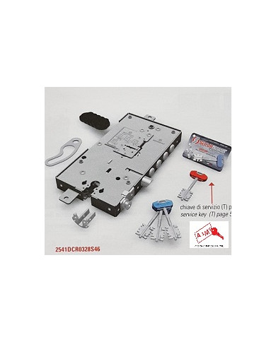 SECUREMME SERRATURA MULTIFUNZIONE DX ART 25410328
