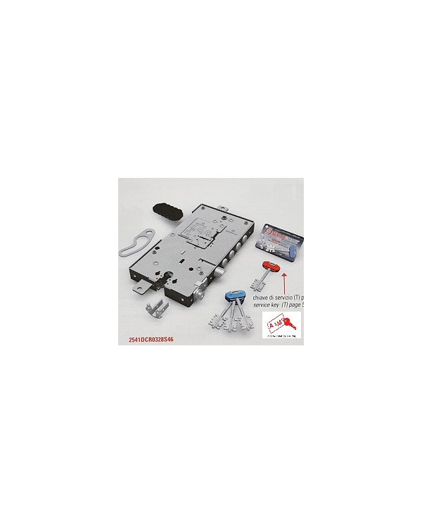 SECUREMME SERRATURA MULTIFUNZIONE SX ART 25411337