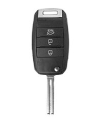 KIA8CRS8 GUSCIO CHIAVE AUTO 3 PULSANTI