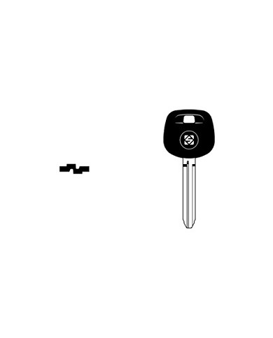TOY43RATE CHIAVE AUTO PREDISPOSTA CHIP