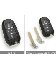 VA-P25 RADIOCOMANDO CHIAVE AUTO 3 PULSANTI