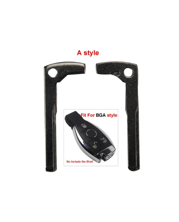 INSERTO CHIAVE AUTO MERCEDES LAMA HU64 A-STYLE