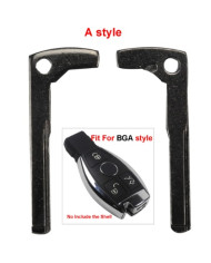 INSERTO CHIAVE AUTO MERCEDES LAMA HU64 A-STYLE