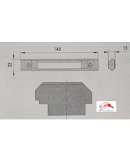 CISA CONTROPIASTRA NYLON ART 06278040