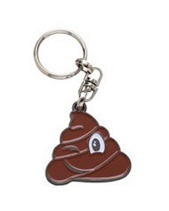 PORTACHIAVE EMOJI CACCA CNF 5 PEZZI ART AVK7294