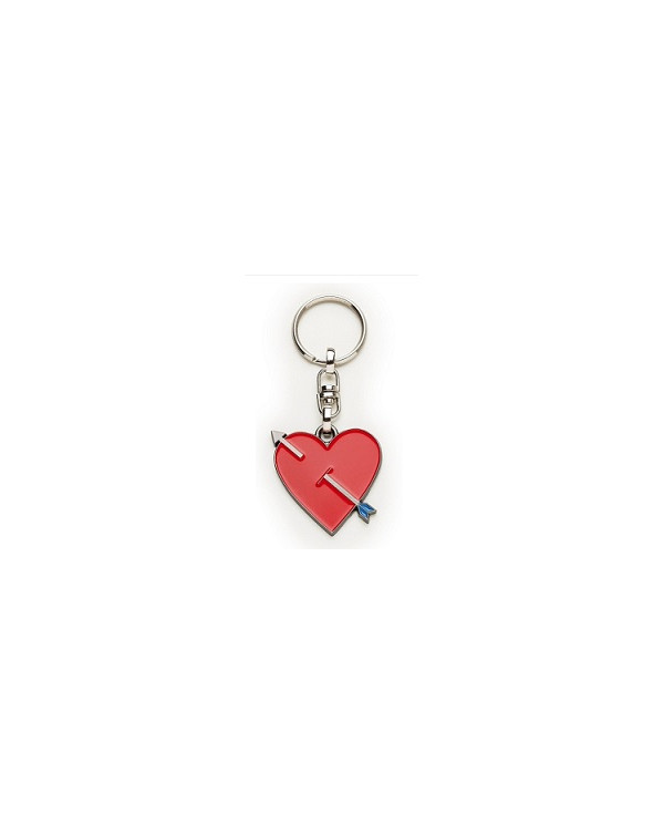 PORTACHIAVE EMOJI CUORE TRAFITTO CNF 5 PEZZI