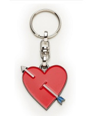 PORTACHIAVE EMOJI CUORE TRAFITTO CNF 5 PEZZI