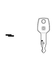 KUB5R CHIAVE AUTO TESTA FERRO