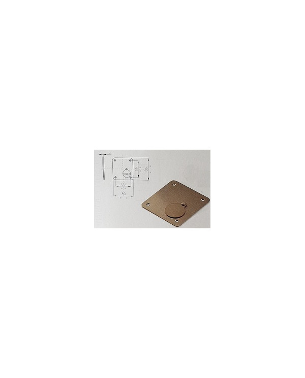 DIERRE MOSTRINA INTERNA 4 FORI CROMO S DM SX
