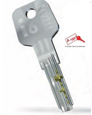 CR CHIAVE PER CILINDRO SERIE I6