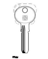 STD1R CHIAVE CILINDRO PUNZONATA