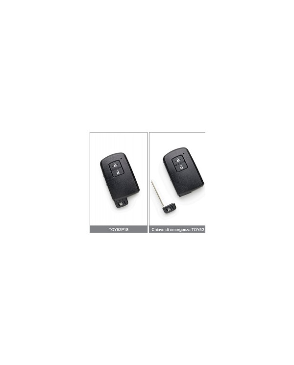 TOY52P18 RADIOCOMANDO CHIAVE AUTO 2 PULSANTI