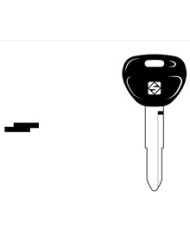 MIT15AP CHIAVE AUTO TESTA PLASTICA