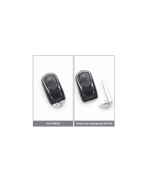 HU100P30 RADIOCOMANDO CHIAVE AUTO 2 PULSANTI