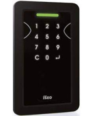 ISEO MULTI LETTORE RETRO ILLUMINATO NERO X1R