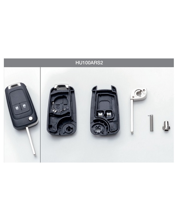 HU100ARS2 GUSCIO CHIAVE AUTO 2 PULSANTI