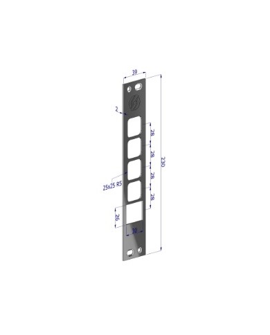 SECUREMME CONTROPIASTRA E REGOLASCR I28 ART 2501