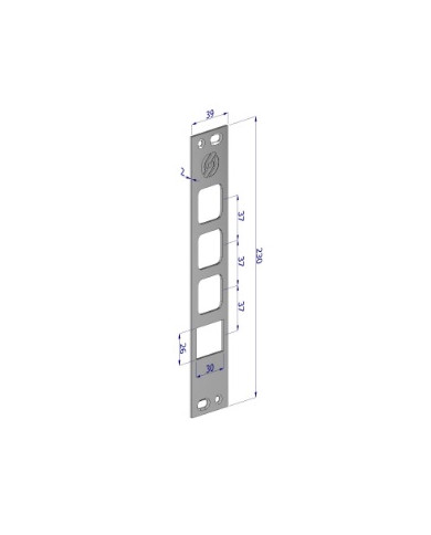 SECUREMME CONTROPIASTRA E REGOLASCR I37 ART 2501