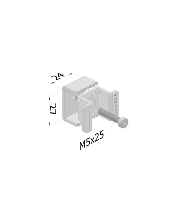 SECUREMME REGOLASCROCCO 5 MM PER CONTROPIASTRA