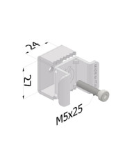 SECUREMME REGOLASCROCCO 5 MM PER CONTROPIASTRA