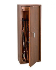 TCL4 ARMADIO PORTAFUCILI 4 POSTI EFF LEGNO