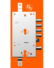 CIPIERRE SERRATURA BLINDATI E60 DOPPIO CIL I28+10
