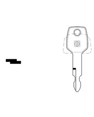 KOL1R CHIAVE AUTO TESTA FERRO