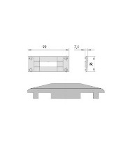 CISA CONTROPIASTRA NYLON ART 06287020