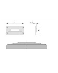 CISA CONTROPIASTRA NYLON ART 06062000