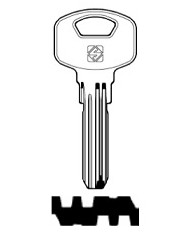 YA94 CHIAVE CILINDRO PUNZONATA