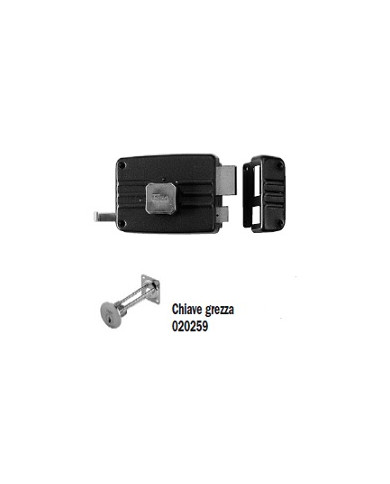 ISEO SERRATURA CIL STACCATO E60 DX ART 401603