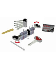 SECUREMME CILINDRO K50 DF 36-61 ART 351BDCS3661115