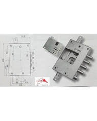 MOTTURA SERRATURA BLINDATI DM E63 SX 89N571S032